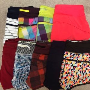 SOLD Lululemon speed shorts NWOT